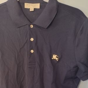 Burberry short sleeve polo shirt